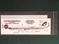Liveries Unlimited Airliner Decals 1/144 A4-095: Boeing 777 Cathay Pacific