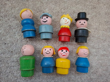 8 Vintage Fisher Price Little
