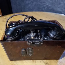 WW2  1944 Wehrmacht   German Field Telephone - 