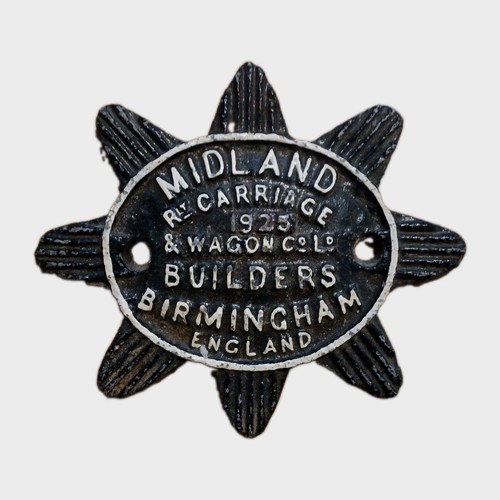 Railwayana 1925 midland - railwayana,