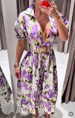 Zara 2026 lilac - 2026, floral