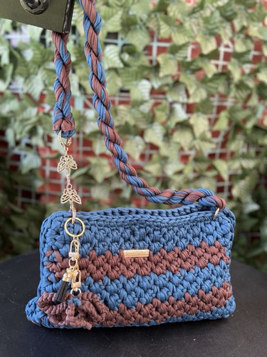 Handmade crochet bag - crochet,