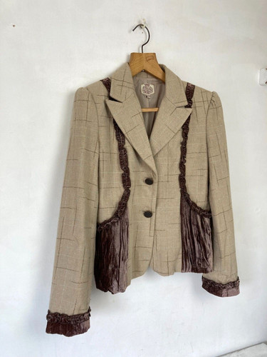 Coronets queens wool tweed - wool,
