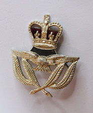 Military Badge RAF Queen's CROWN & EAGLE