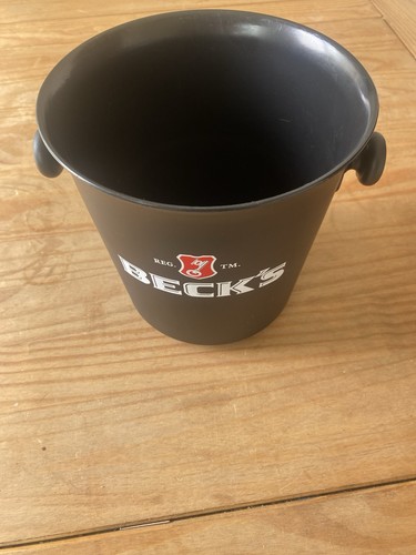 Beck beer ice bucket - beck’s, •