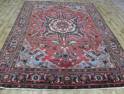 Antique handmade heriz - heriz, carpet