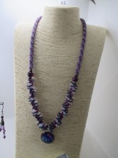 Kumihimo (Japanese braiding) Handmade Necklace Set - Constellation