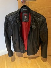 Diesel Industry Leather Biker Jacket