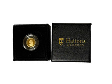 SMALL GOLD 1/8   SOVEREIGN  PROOF BOXED AS SEEN