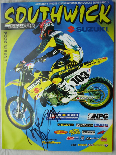 Rare signed 2004 southwick - signed,
