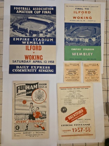 Woking 1958 amateur - woking, fc
