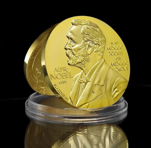 Nobel prize gold - nobel,