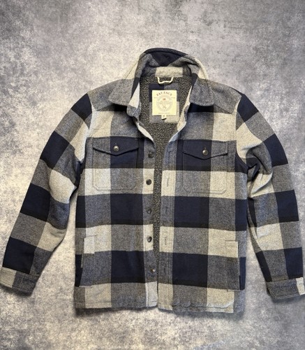 Fat face blue grey check - face,