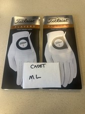 2 New Titleist Players Gloves