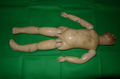 Antique doll sfbj french - doll,
