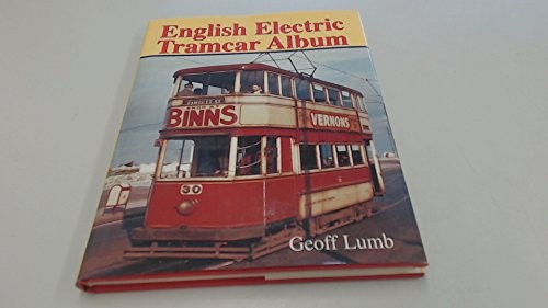 English electric tramcar album - english,