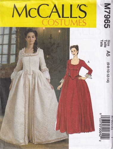 Mccalls 7965 costume - mccalls, sewing