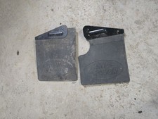 MUD FLAPS REAR LAND ROVER DEFENDER 90 TD5 PUMA back pair used rears 