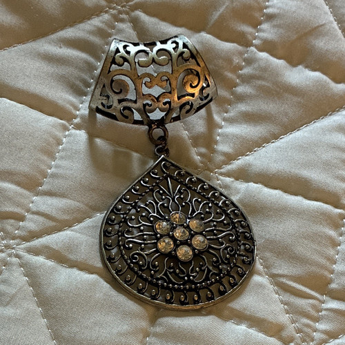 Silver tone adjustable - silver,