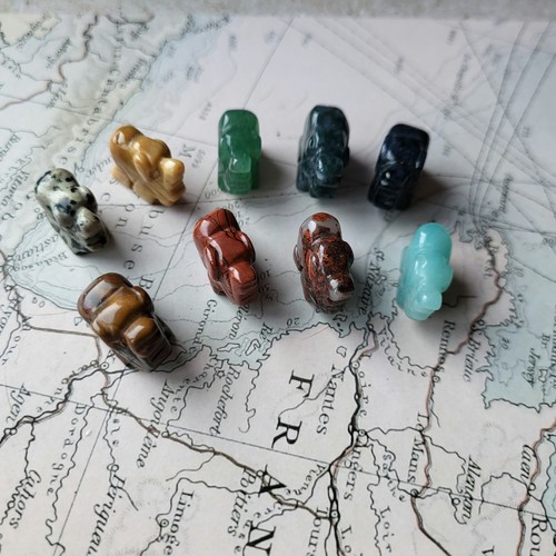 Elephants mini crystal - elephants,