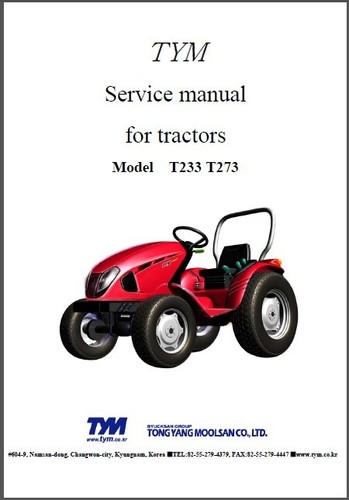 Tym t233 t273 - t233, tractor