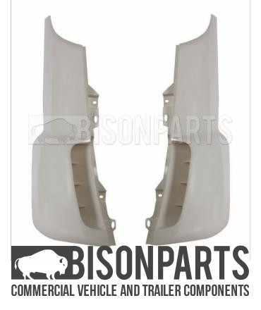 Corner air deflector - deflector, panel