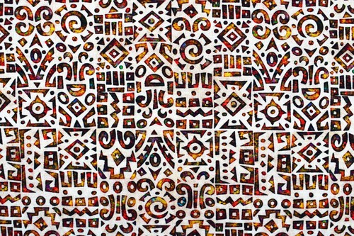 Geometric fabric native - geometric, fabric,