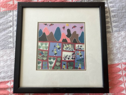 Vintage chinese folk art - vintage,