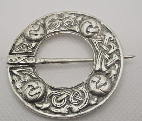 Silver scottish penannular - silver,