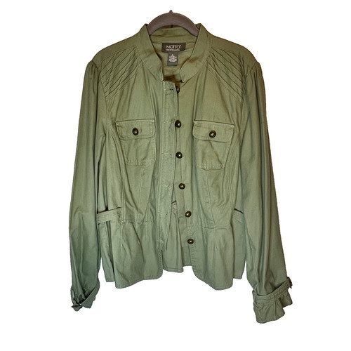 Military style jacket - jacket, motto