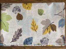 1  Tea Towel Made  W/ Cath Kidston Autumn Leaves Cotton Duck New Maple Oak Tree