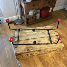 Vintage 1950's 1960's Mid-Century Atomic Style Coat Rack / Hooks - Retro!