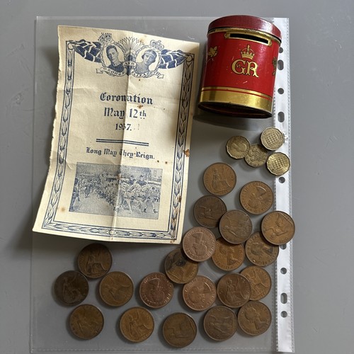 1937 oxo coronation souvenir - 1937,