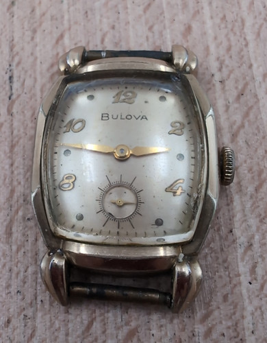 Vtg art deco bulova 17 - deco, l3