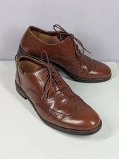 CLARKS TAN EDWARD WALK BROGUE