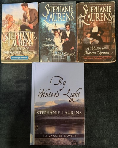 Stephanie laurens book lot - 4,