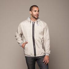 K-WAY Men’s Claude Remix 2 Hooded Multi Jacket Waterproof Windbreaker $159 NEW L