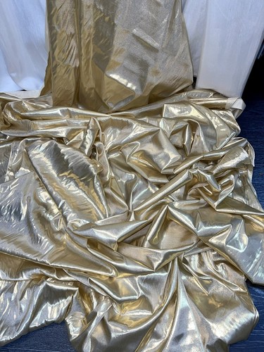 Gold lame micro foil - 1m,