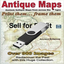 900 antique maps - 900,
