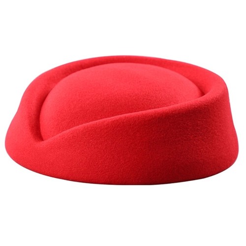 Stewardess pillbox hat - stewardess,