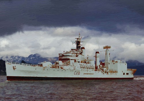 Hms tiger hand finished - tiger,
