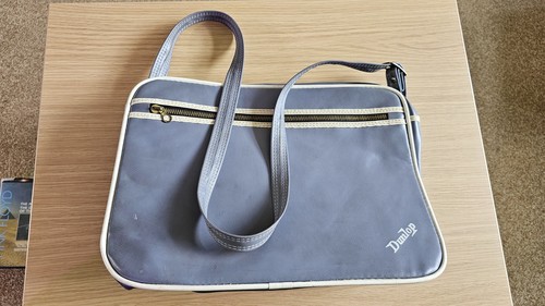 Vintage grey blue 1950s - blue,