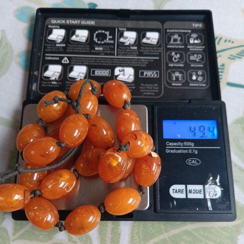 Vintage catalin bakelite amber - vintage,