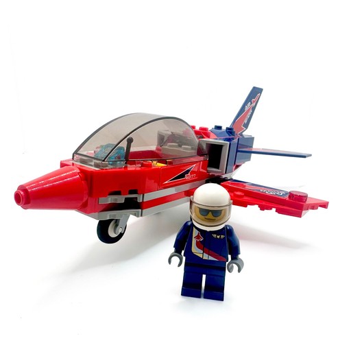 Lego city air show jet - city,