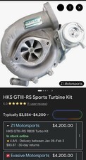HKS GTIII RS TURBO KIT GT3 FOR