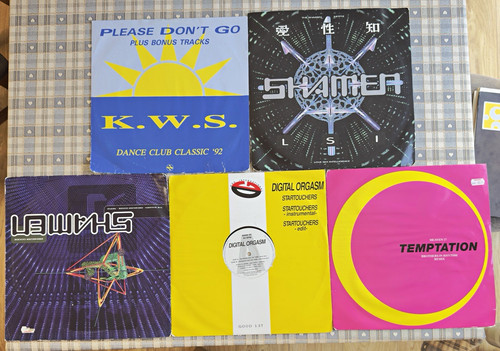 Old school vinyl bundle x5 - old,
