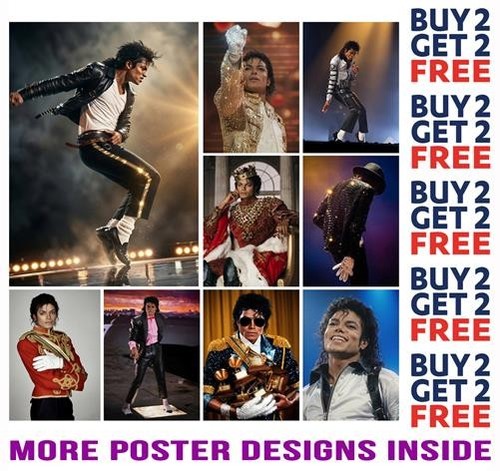 Michael jackson poster art - michael,