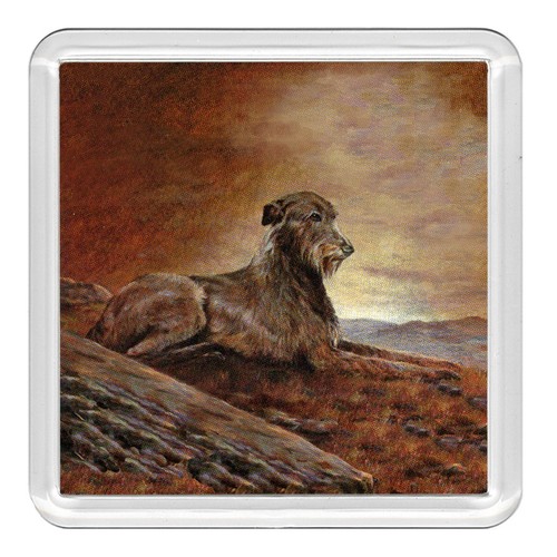 Irish wolfhound dog acrylic - irish,