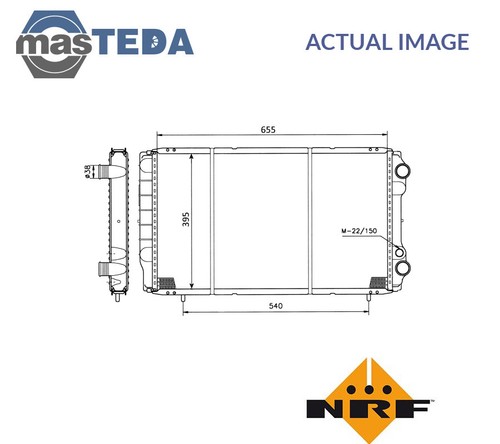 50403 engine cooling radiator - 50403,