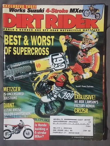 2000 july dirt rider - mx, motox